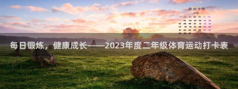 球王会体育：每日锻炼，健康成长——2023年度二年级体育运动打卡表